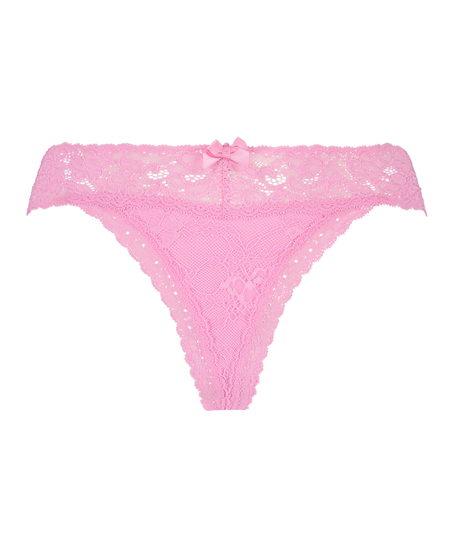 Extra lage string Madison, Roze