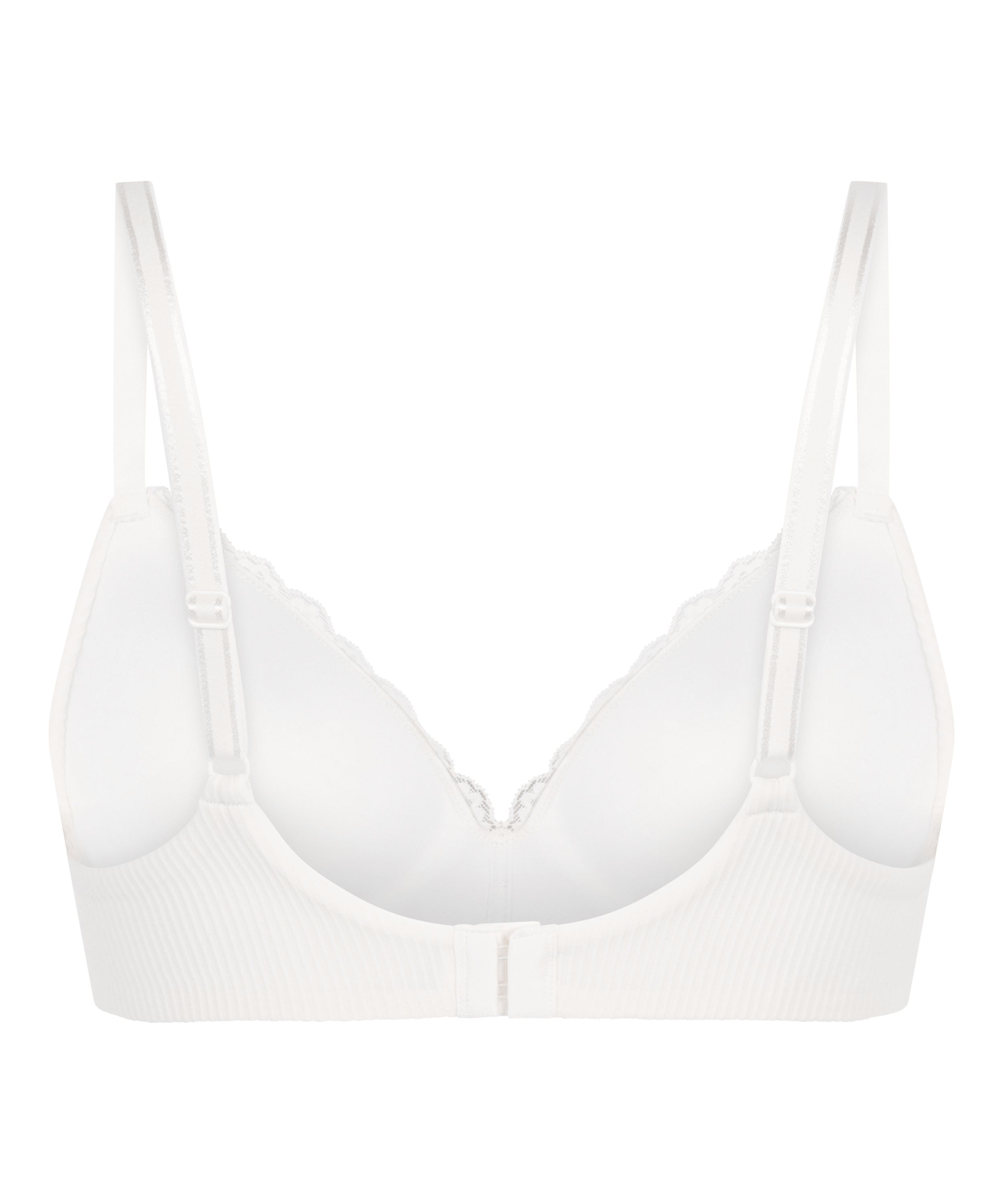 Soutien-gorge sans armature préformé Lola, Blanc, main