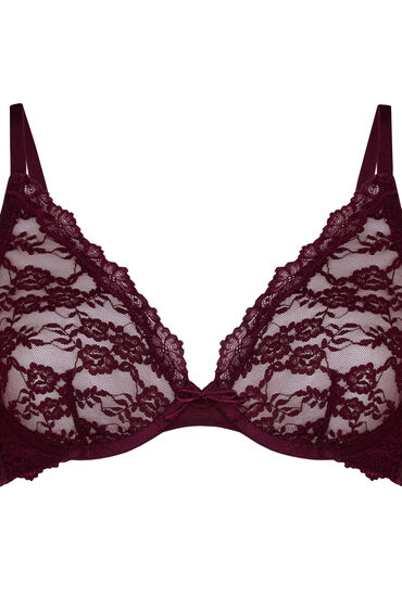 Hunkemöller Niet-Voorgevormde Beugel Bh Aveline Paars, foto 3
