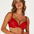 Soutien-gorge à armatures maximiseur Violet, Rouge