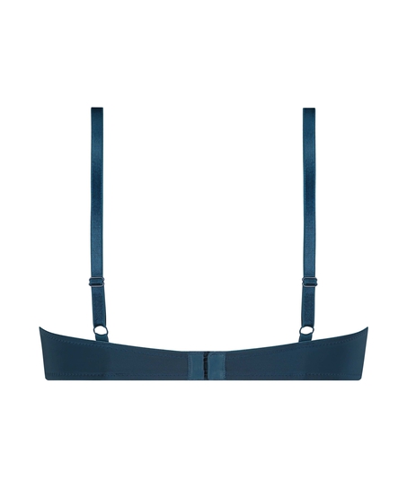 Voorgevormde beugel bh Plunge, Blauw