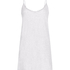 Pointelle slipdress, Grijs
