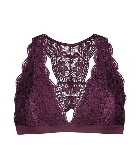 Brassi&egrave;re Halter dos nageur, Pourpre