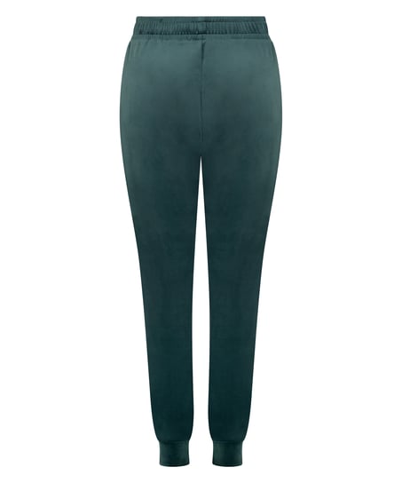 Joggingbroek Velours, Groen