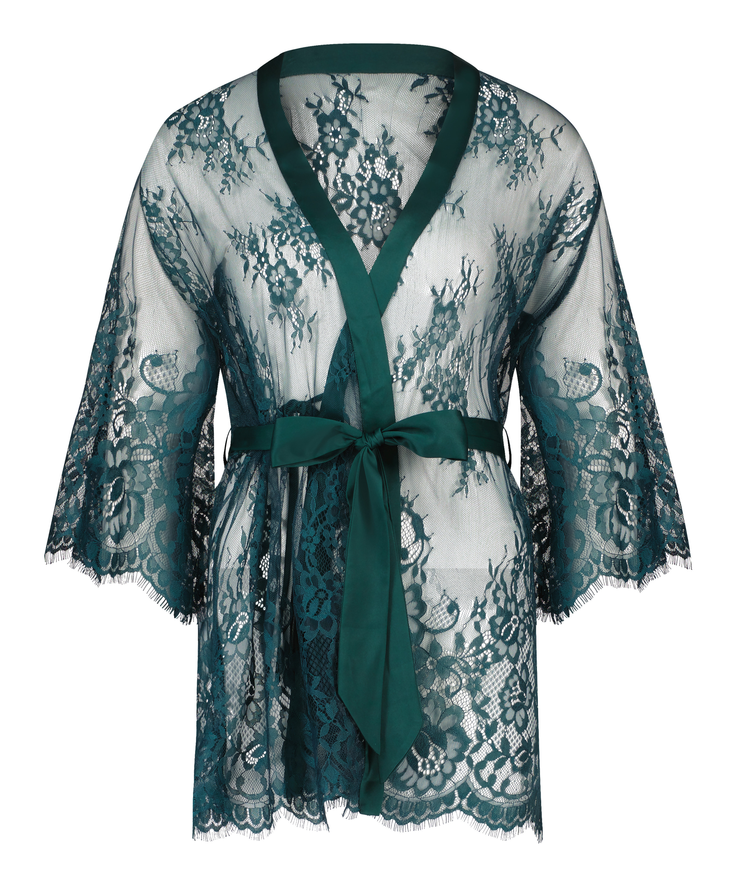 Kimono Lace Isabelle, Vert, main