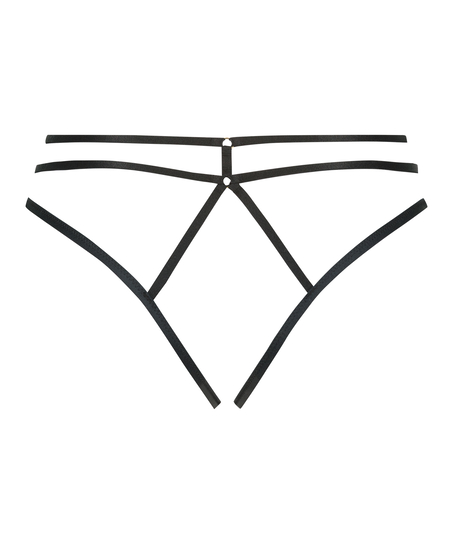 Slip open kruis Effie, Zwart