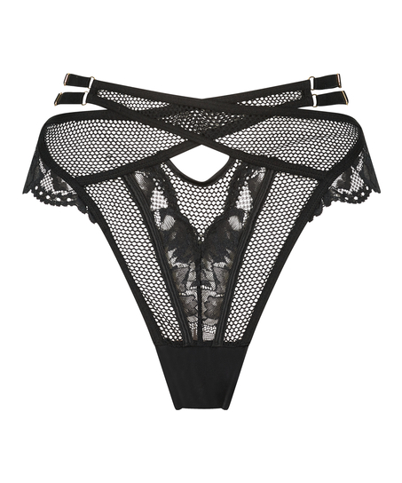 String haut Pleasure, Noir