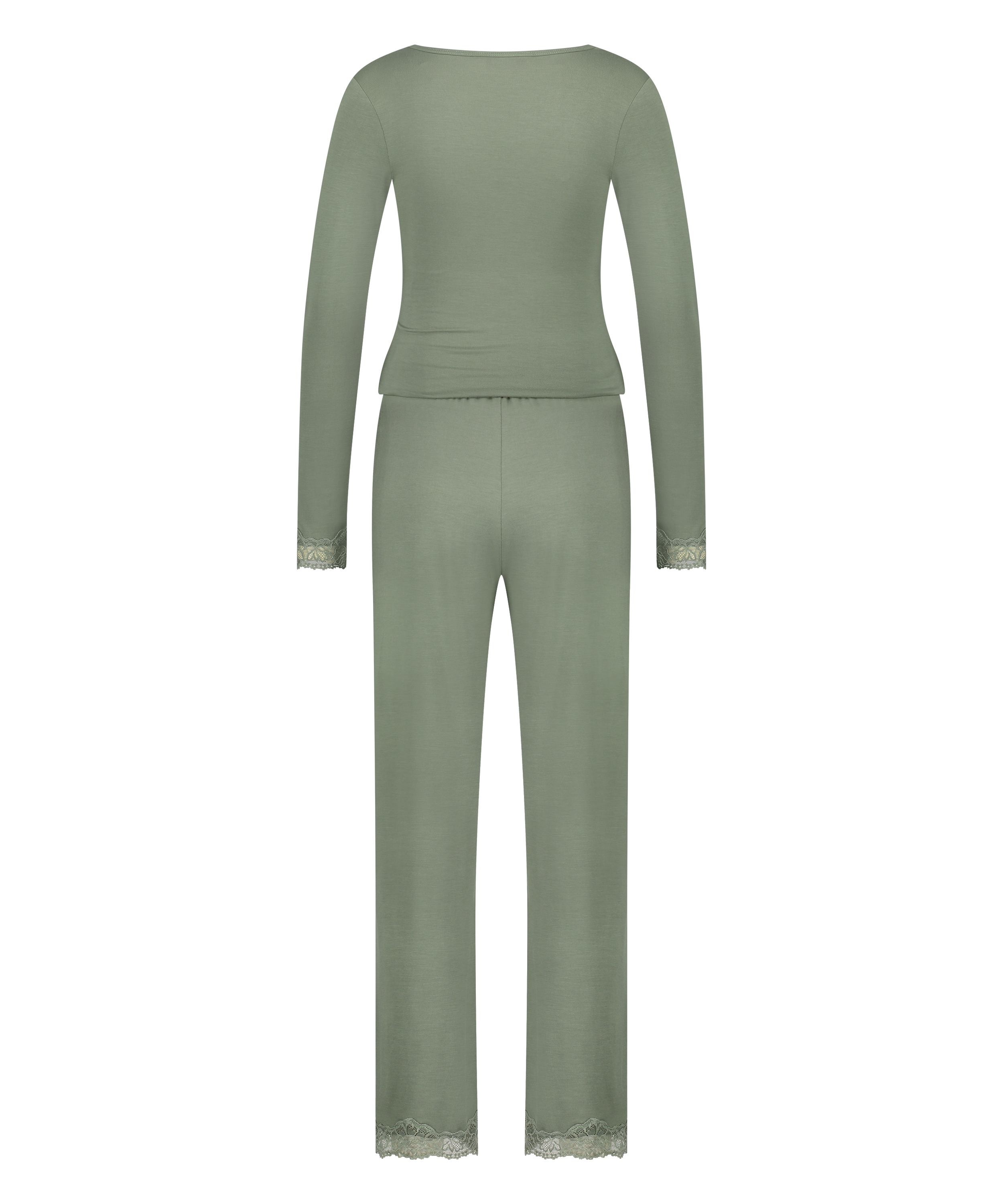 Pyjama set, Groen, main