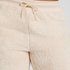 Broek Fluffy Fleece, Beige