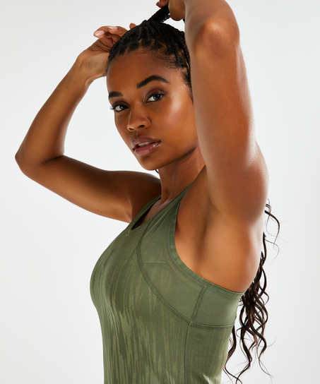 HKMX Sport slim fit débardeur, Vert