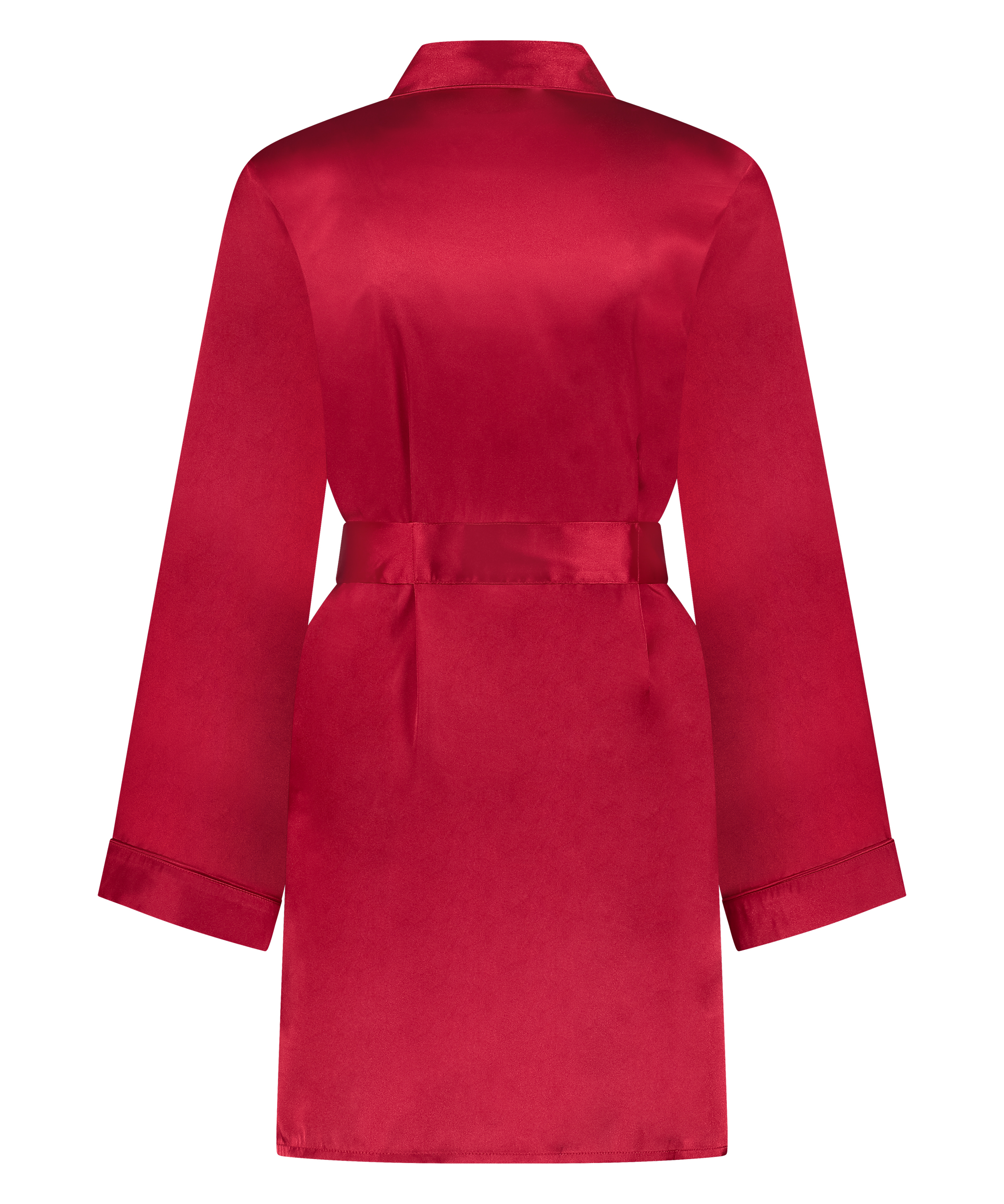 Kimono Satin, Rood, main