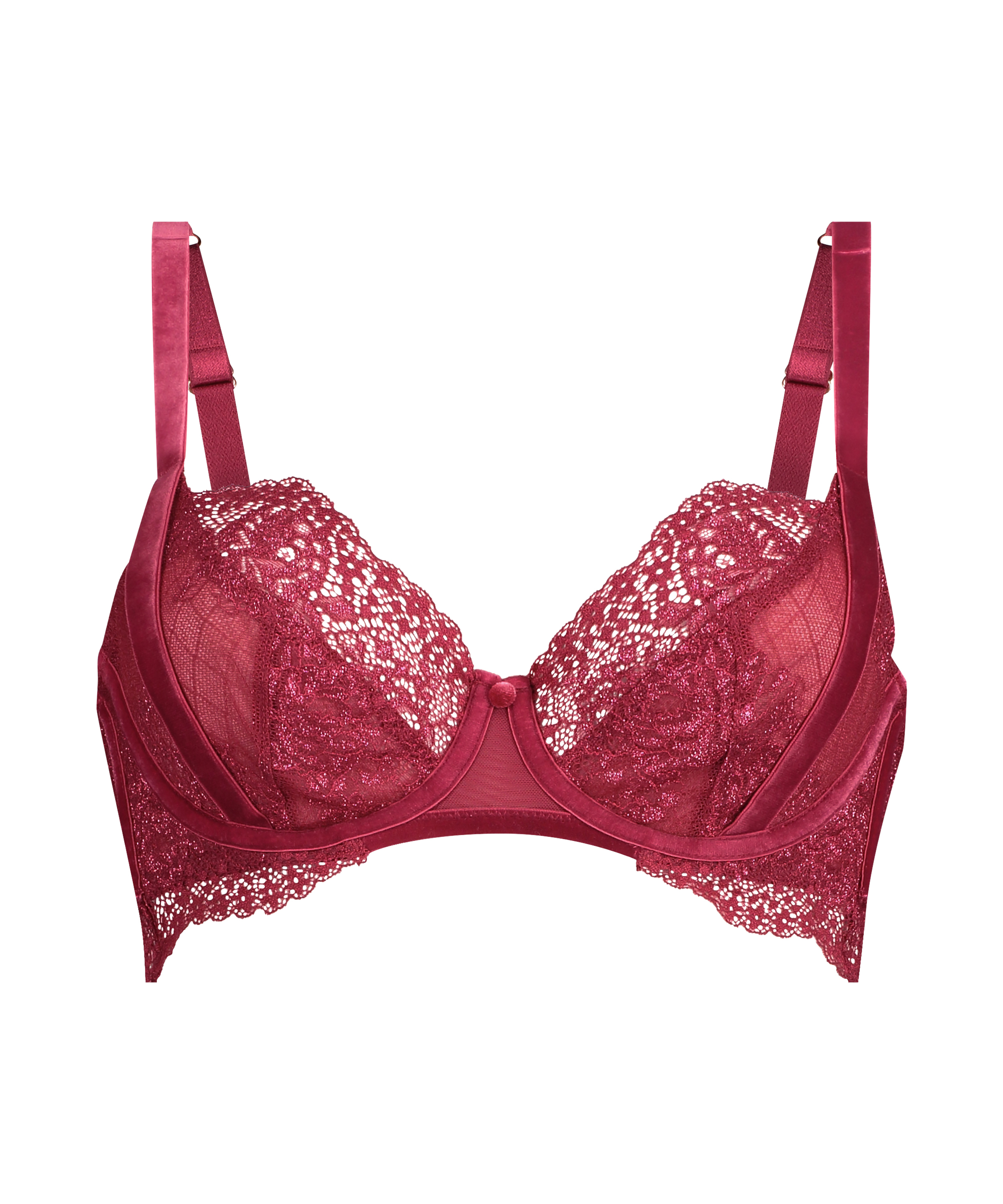Soutien-gorge &agrave; armatures non rembourr&eacute; Raine Rebecca Mir, Rouge, main