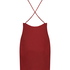 Slipdress Satijn Zara, Rood