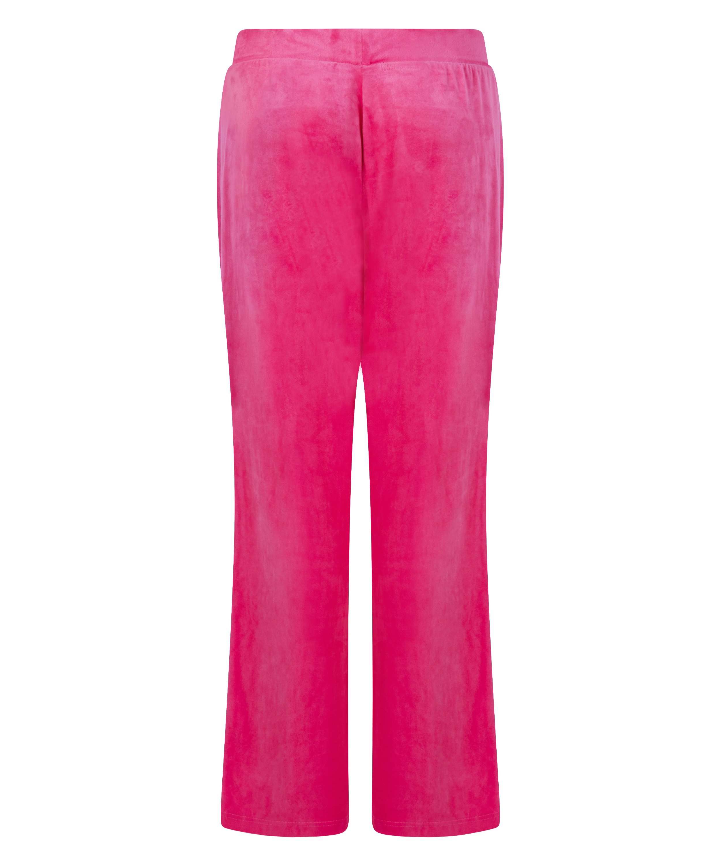 Velours pyjamabroek, Roze, main