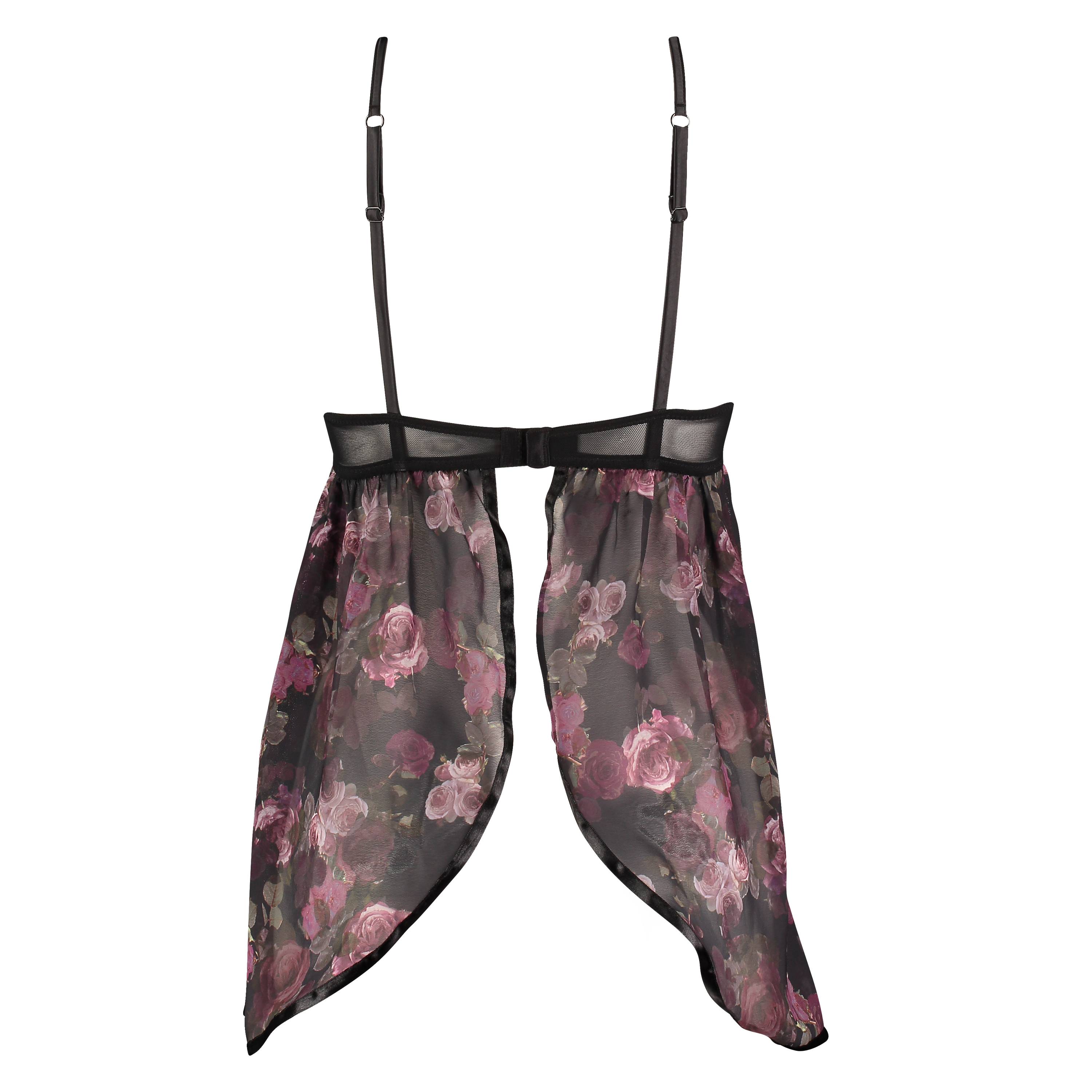 Babydoll Amora, Zwart, main