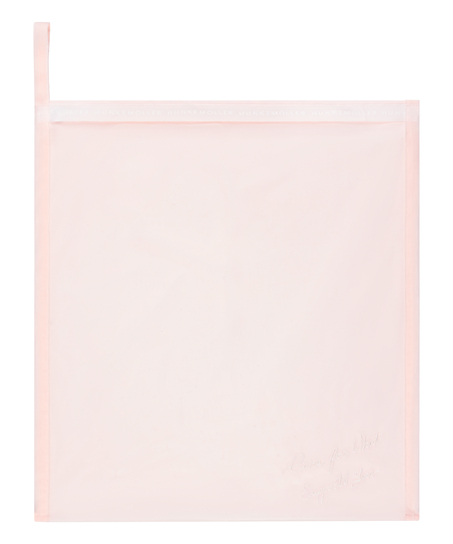 Washing Bag Pink Ribbon Large, Rose