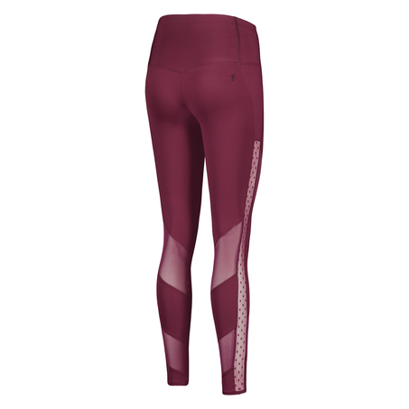 HKMX high waist legging de sport niveau 2, Pourpre