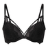 Soutien-gorge &agrave; armatures maximiseur pr&eacute;form&eacute; Whitney, Noir