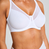 Soutien-gorge &agrave; armatures non-pr&eacute;form&eacute; minimiseur Nina, Blanc