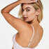 Voorgevormde beugel bh Plunge, Roze