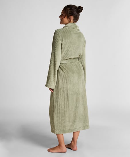 Badjas Fleece, Groen