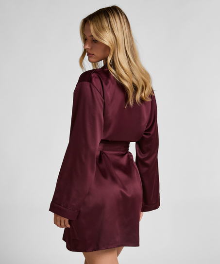 Kimono Satin, Rouge