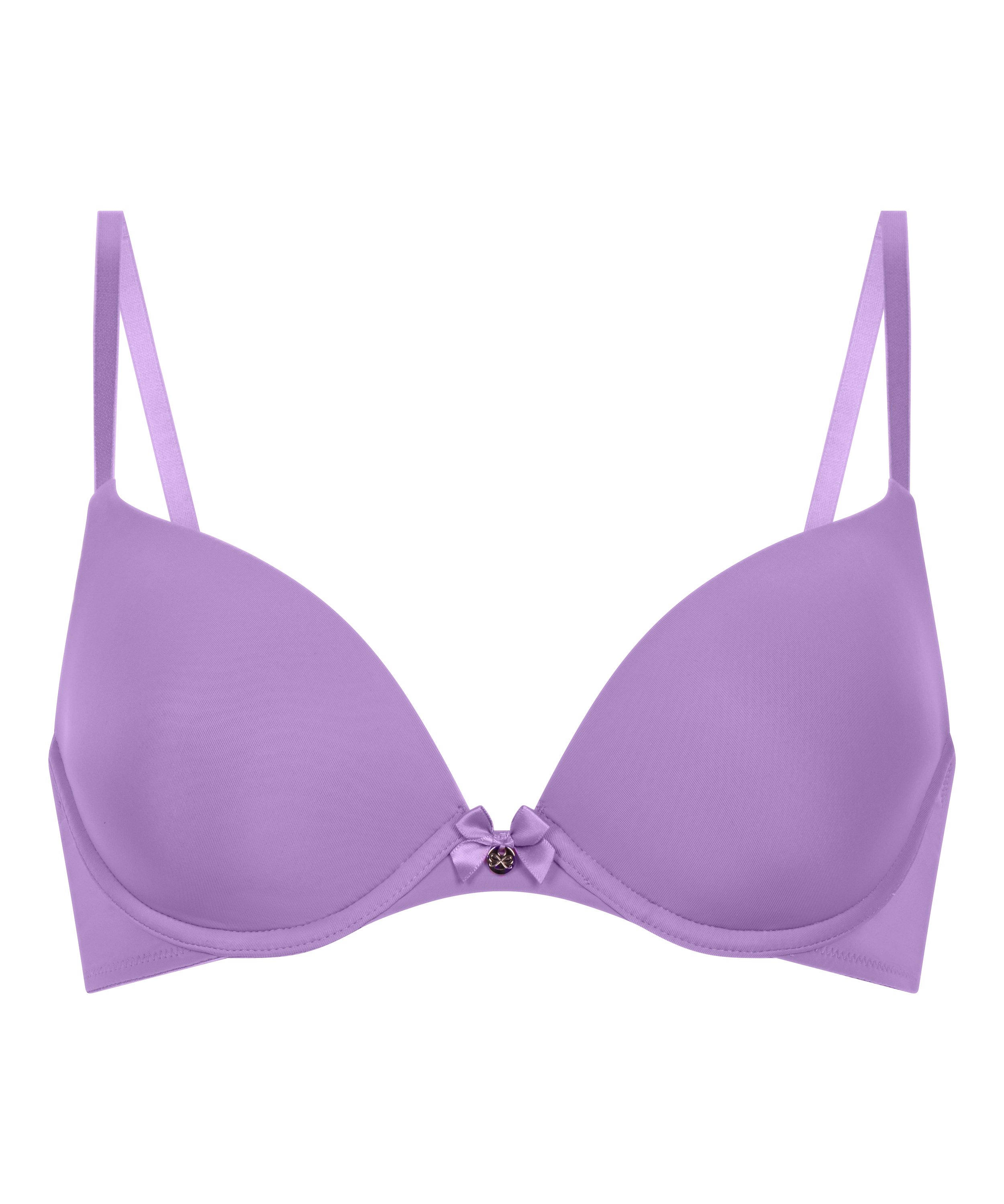 Soutien-gorge &agrave; armatures pr&eacute;form&eacute; Plunge, Pourpre, main