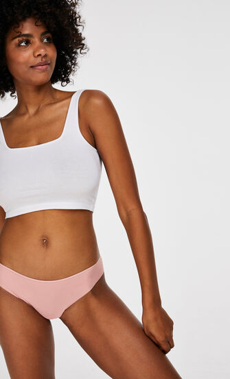 String Invisible Lace back, Rose