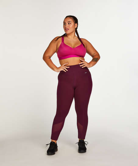 HKMX Legging taille haute Oh My Squat, Pourpre