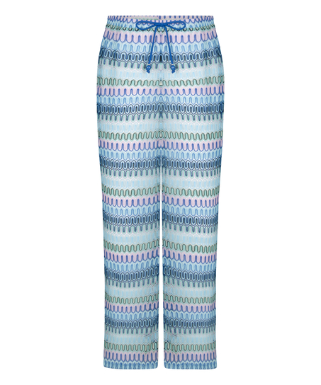 Pantalon en crochet Cali, Bleu