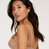 Soutien-gorge &agrave; armatures pr&eacute;form&eacute; sans bretelles Angie, Beige