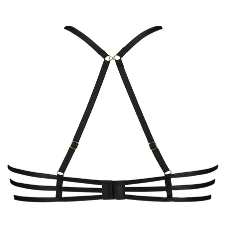 Niet-voorgevormde beugel bh Yuna, Zwart