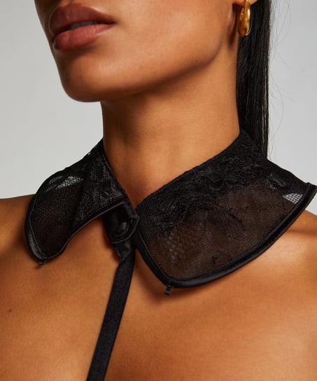 Private choker harnas, Zwart