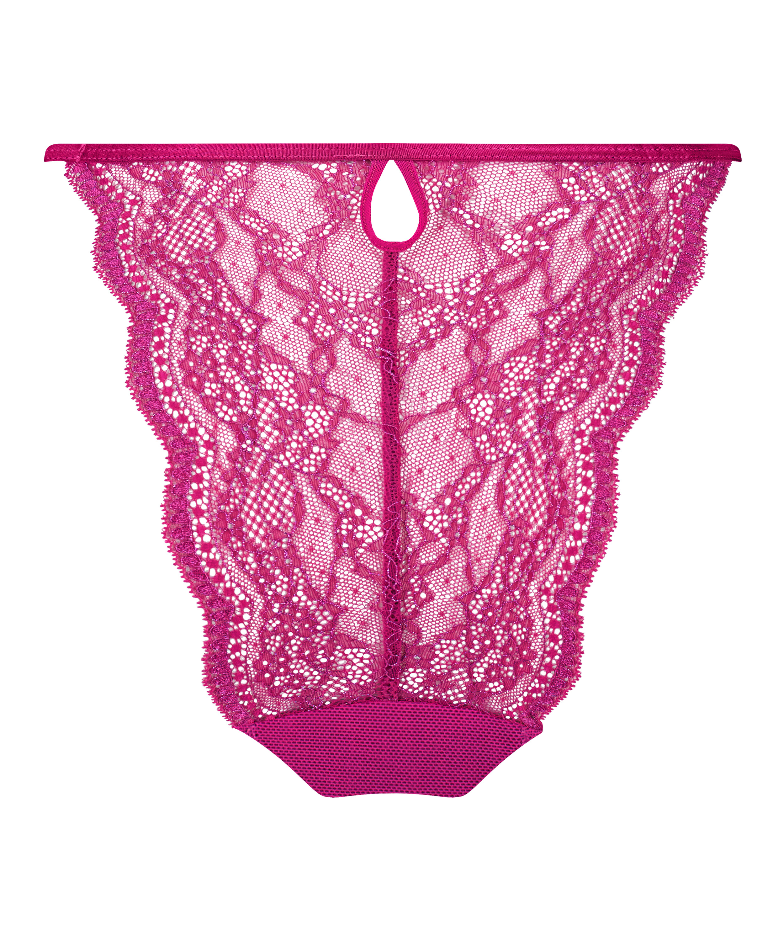 Slip br&eacute;silien Isabelle Sparkle, Rose, main