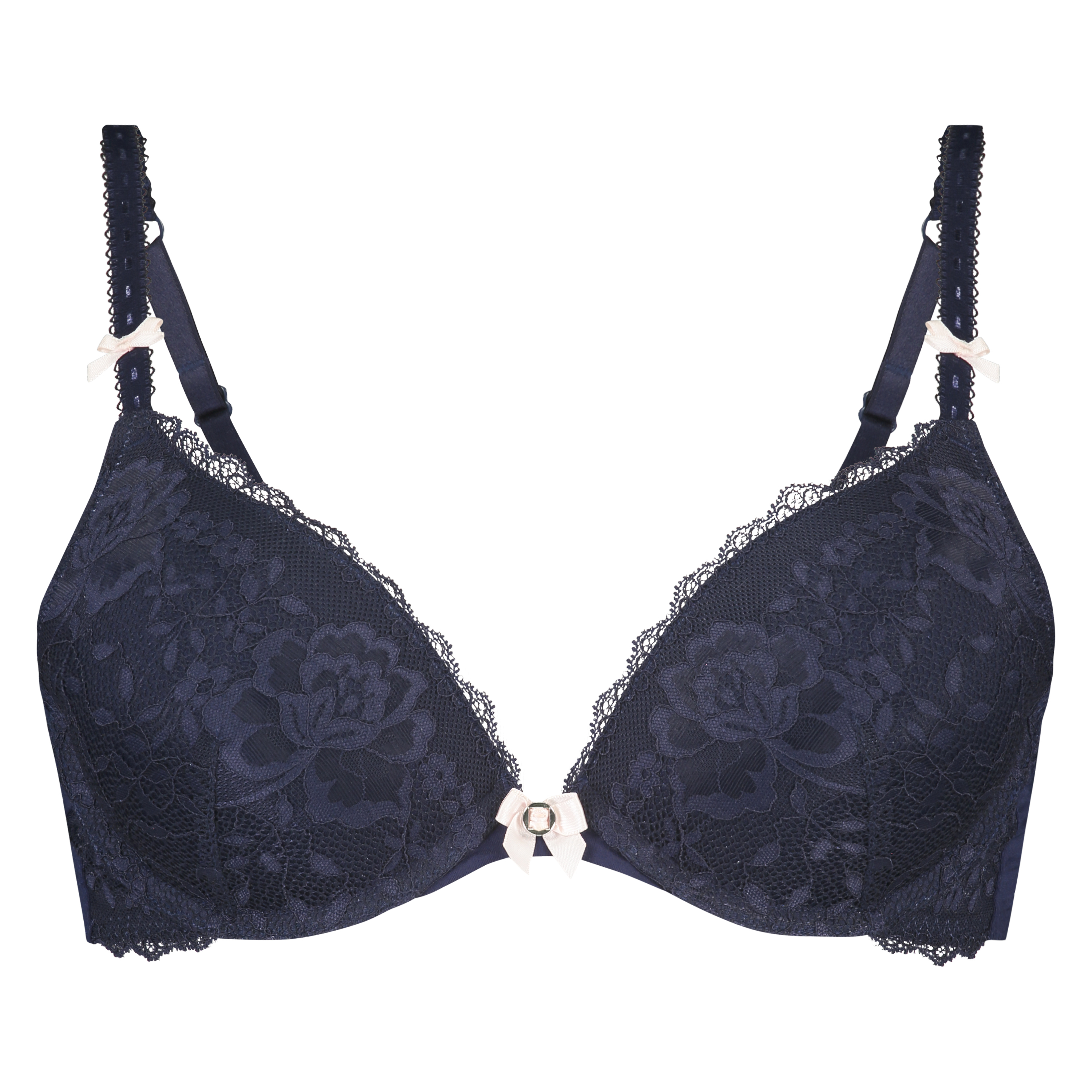 Voorgevormde push-up beugel bh Maya, Blauw, main