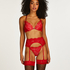 porte-jarretelles Elissa, Rouge