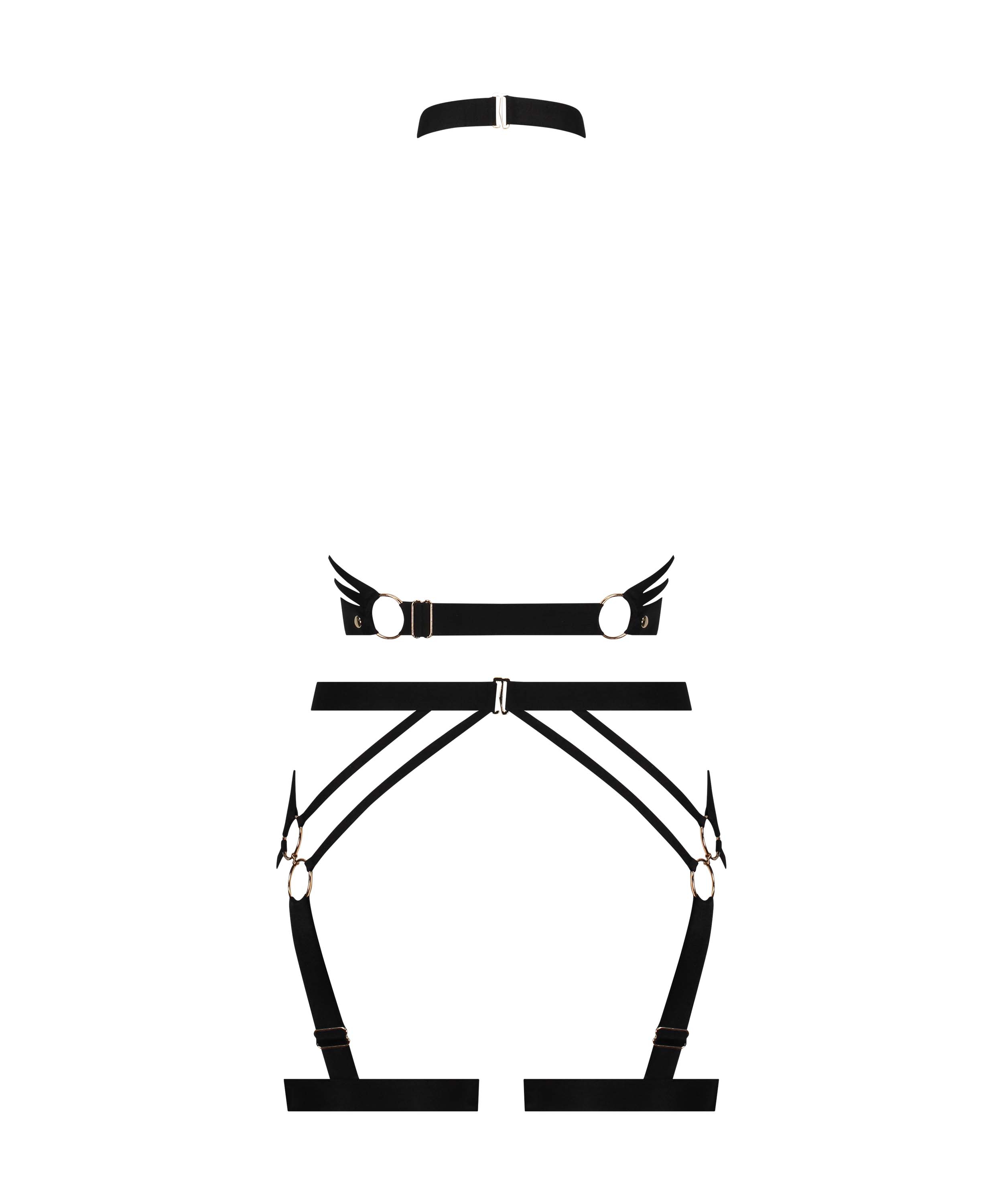 Private Harnais, Noir, main