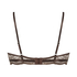 Soutien-gorge non-rembourr&eacute; &agrave; armatures Isabelle, Brun