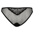 Knickers Cleo tanga, Noir
