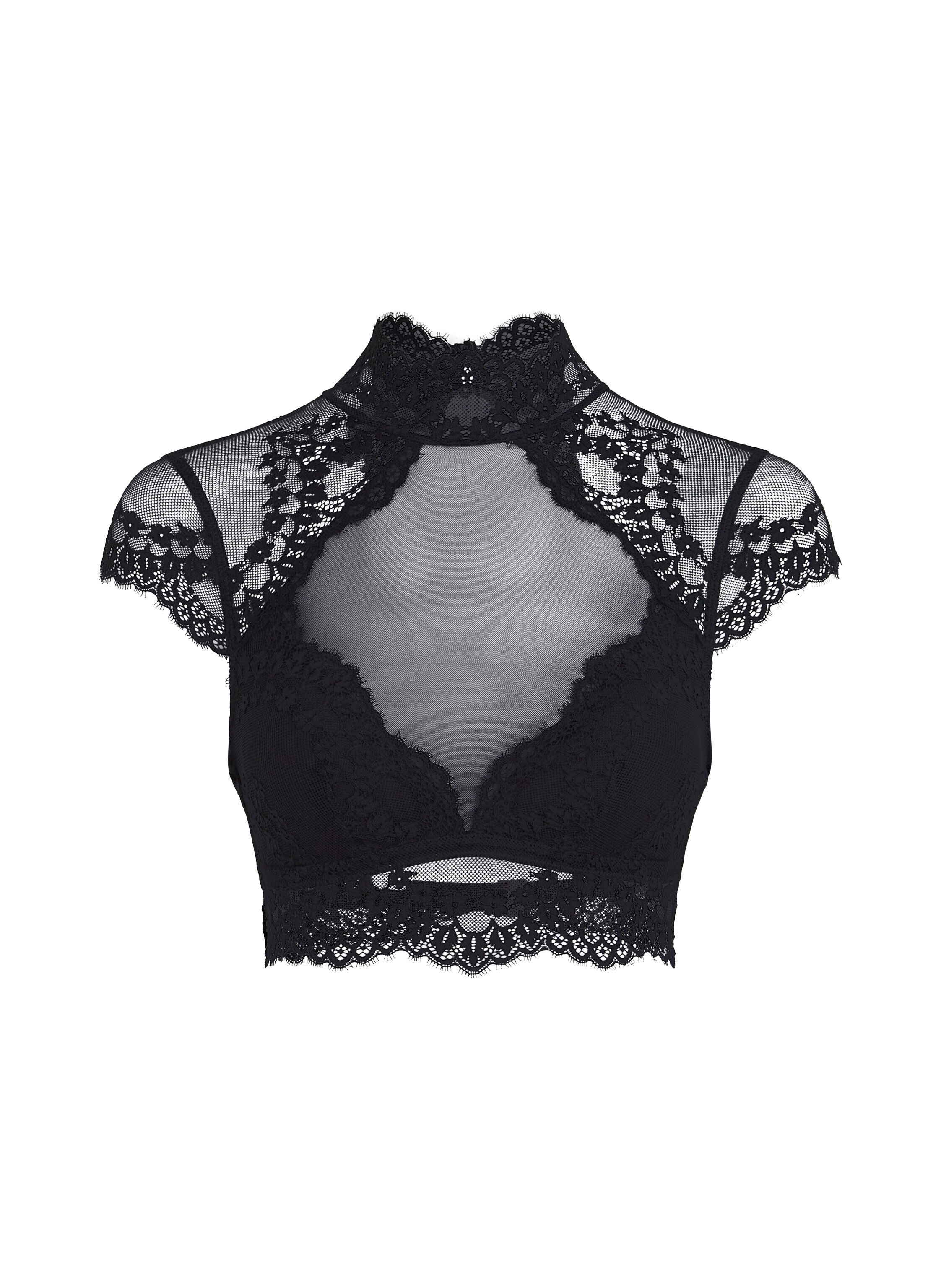 Bralette Daisy, Zwart