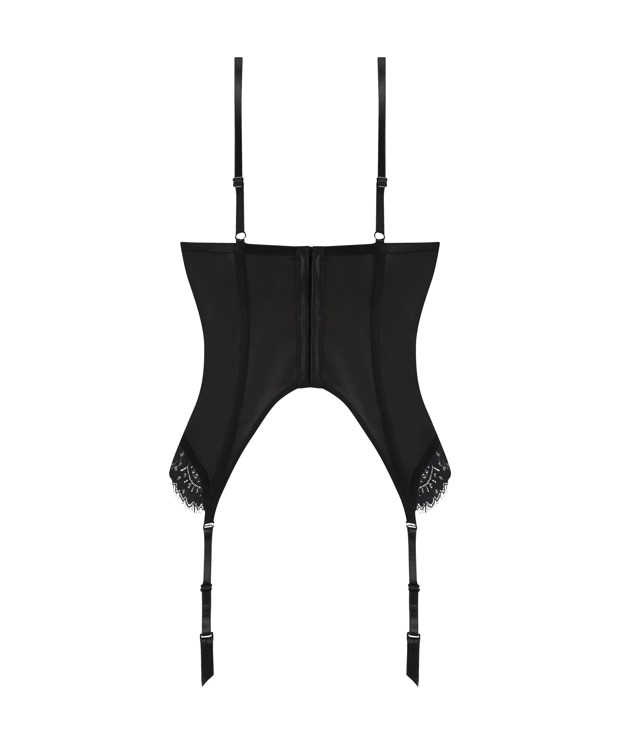 Bustier Sia, Zwart, main