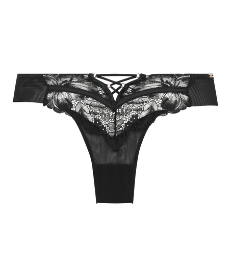 Slip br&eacute;silien Patrice, Noir