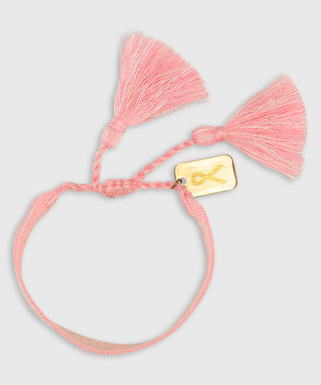Pink Ribbon Bracelet, Rose