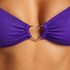 Haut de bikini court Eclipse, Pourpre