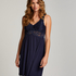Slipdress Nora Lace, Blauw