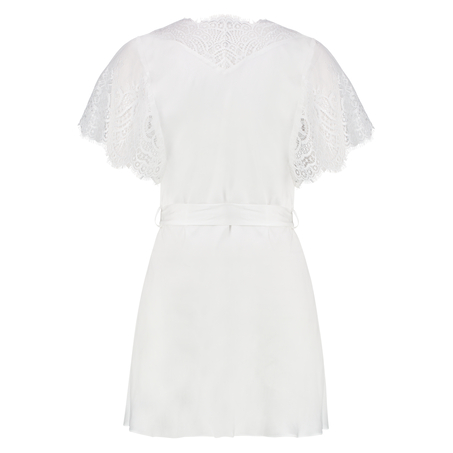 Kimono Cap Sleeve, Wit