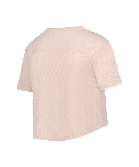 HKMX Crop top en maille, Rose