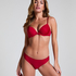 Invisible brazilian Lace Back, Rood