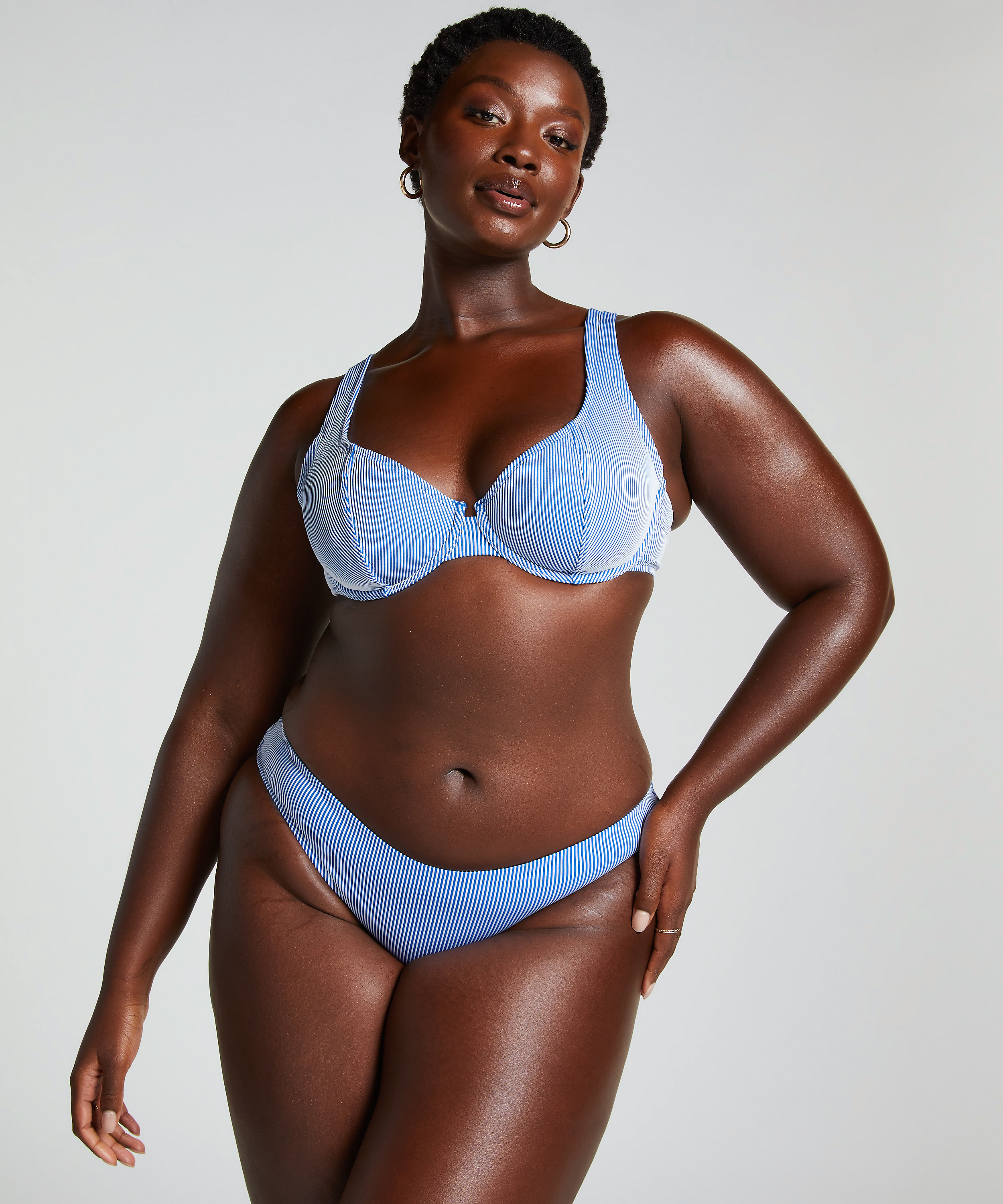 Haut de bikini Fiji, Bleu, main