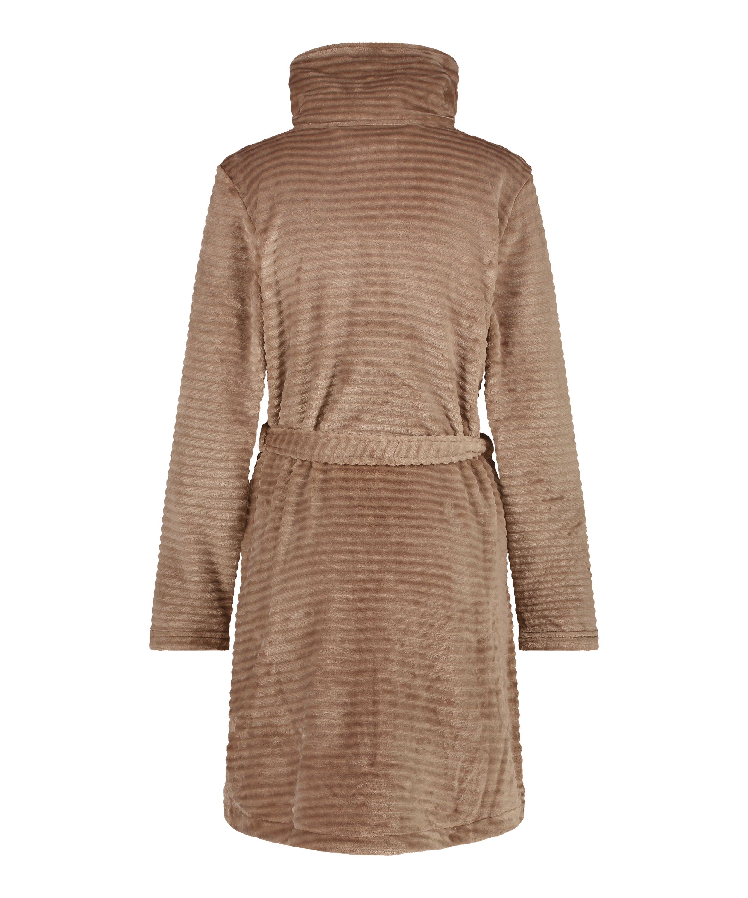 Badjas Zip fleece, Grijs, main